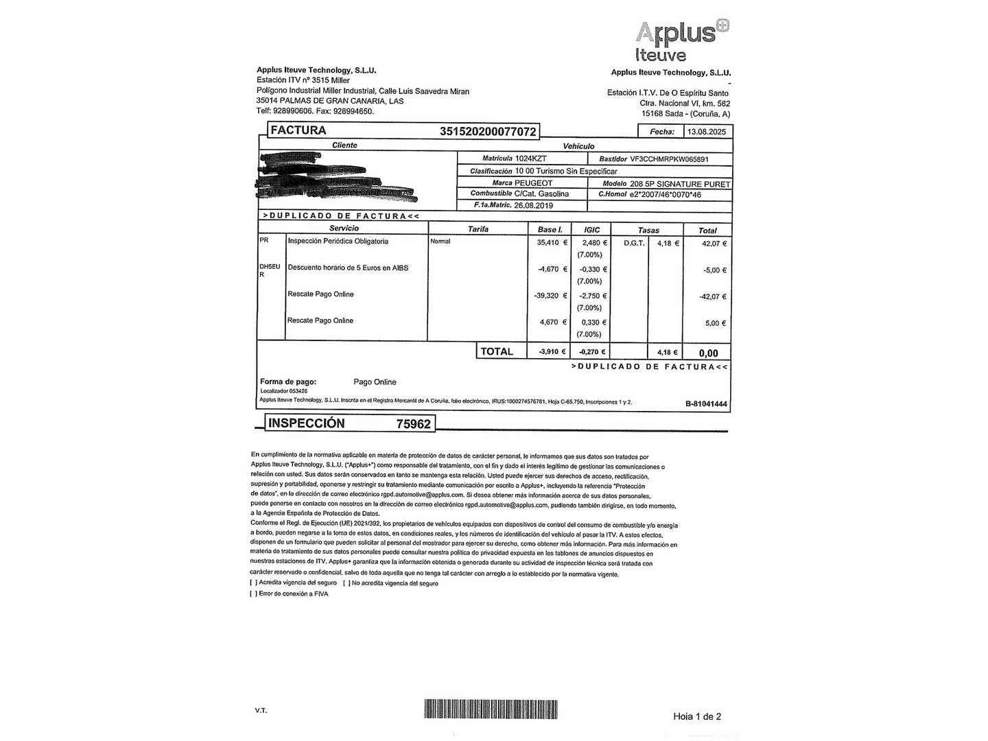 Foto Peugeot 208 Peugeot 208 5P Signature 1.2L PureTech (82CV)