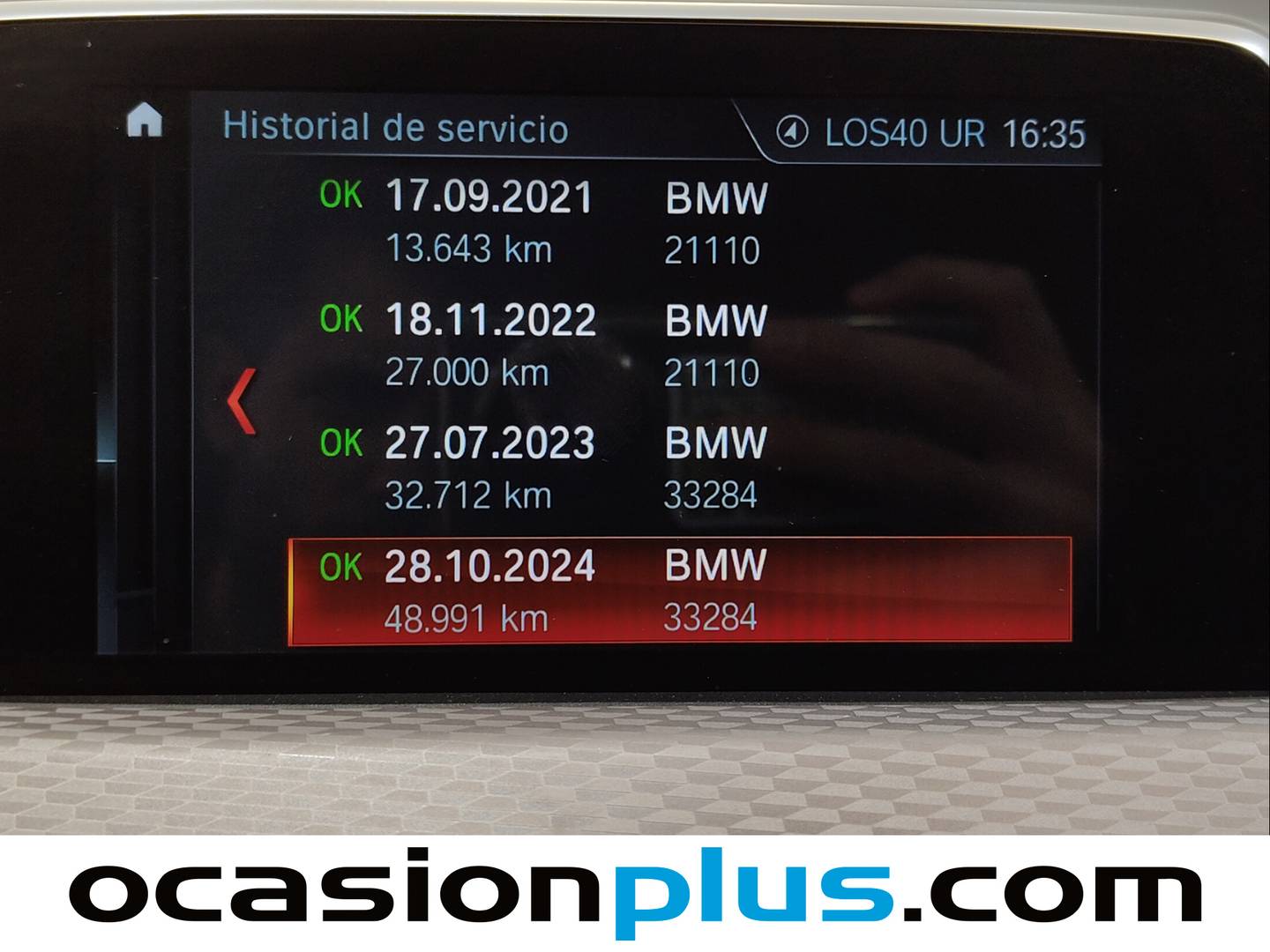 Foto del mantenimiento del BMW X2 BMW X2 sDrive18d (150 CV) Paquete M