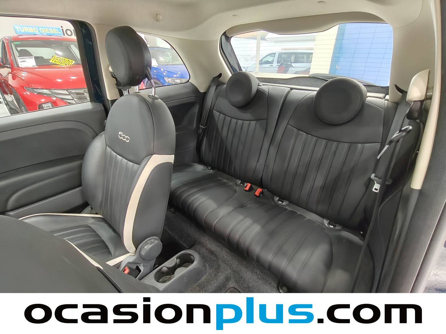 Foto asientos traseros Fiat 500 Fiat 500 1.2 8v Lounge (69 CV)