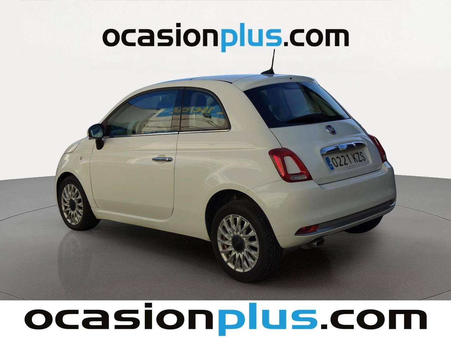 Foto trasera Fiat 500 Fiat 500 1.2 8v Lounge (69 CV) izquierda