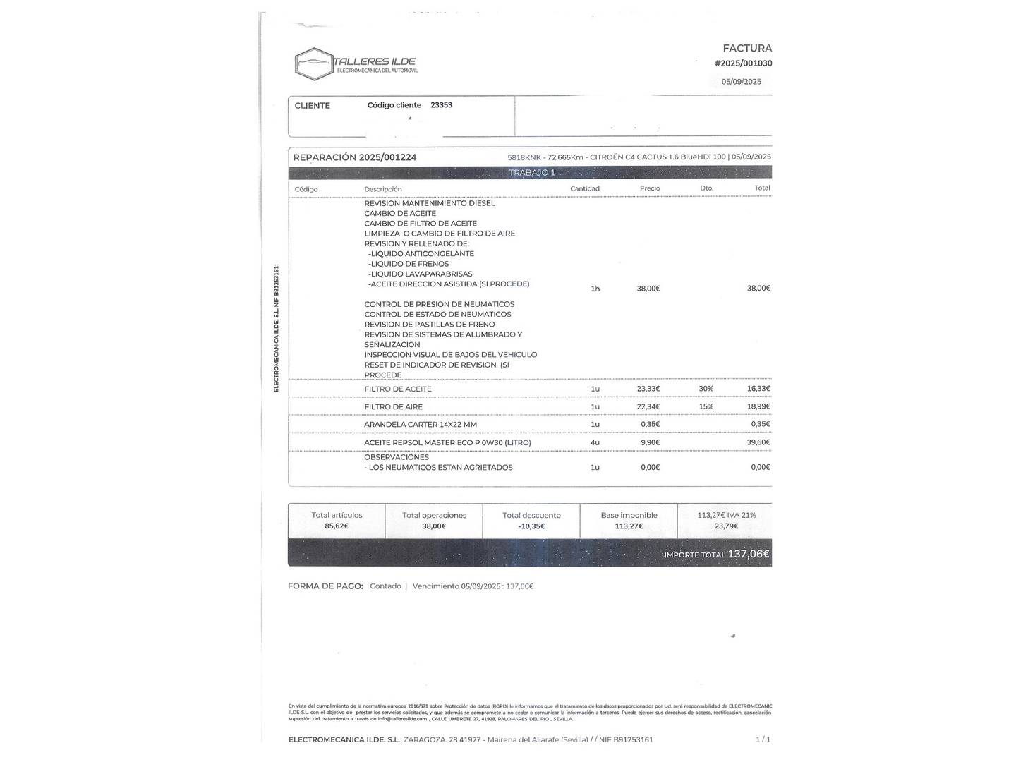 Foto Citroën C4 Cactus Citroen C4 Cactus BlueHDi 100 Feel (100 CV)