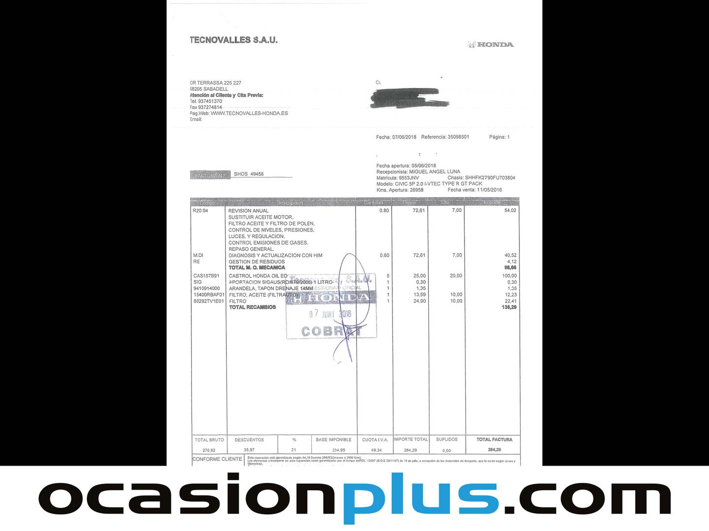 Foto Honda Civic Honda Civic 2.0 VTEC Turbo Type R GT (310 CV)