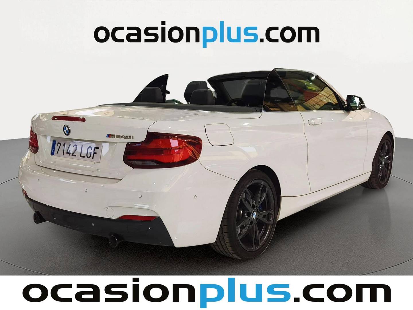 Foto trasera BMW Serie 2 BMW Serie 2 M240i xDrive Cabrio (340 CV) derecha
