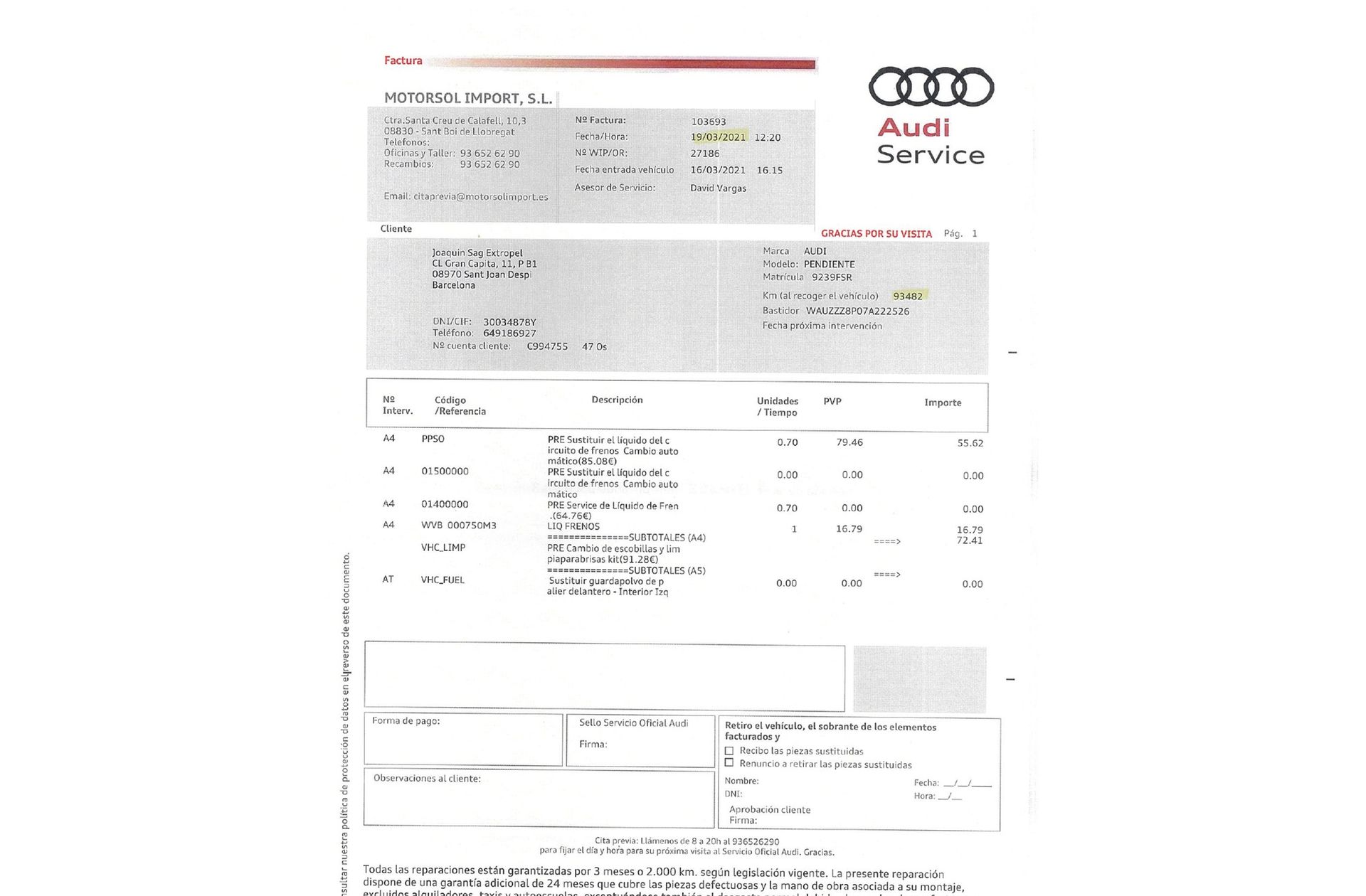 Audi A3 Sportback Ambiente 2.0 TDI S tronic - foto 21