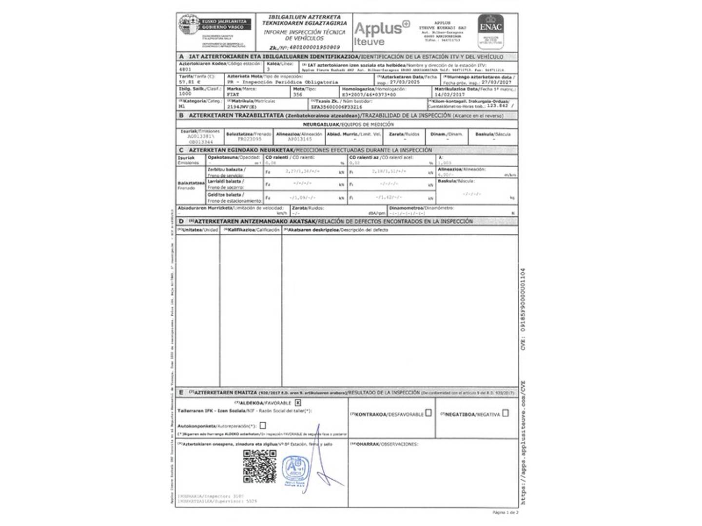 Foto Fiat Tipo Fiat Tipo 1.4 16v Easy (95 CV)