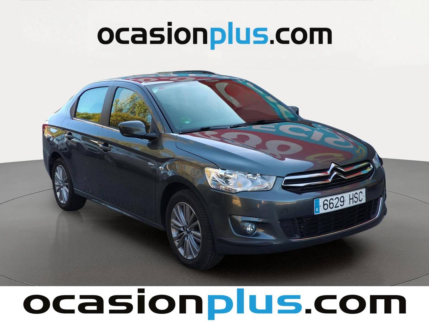Foto delantera Citroën C-Elysée Citroën C-Elysee 1.2 VTi Exclusive (72 CV) derecha
