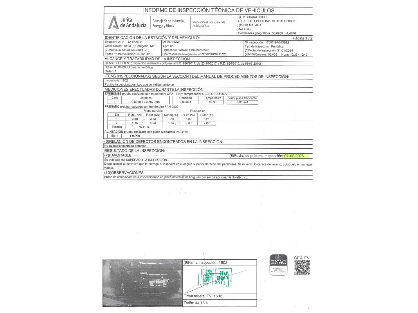 Foto BMW X5 BMW X5 sDrive25d (231 CV)