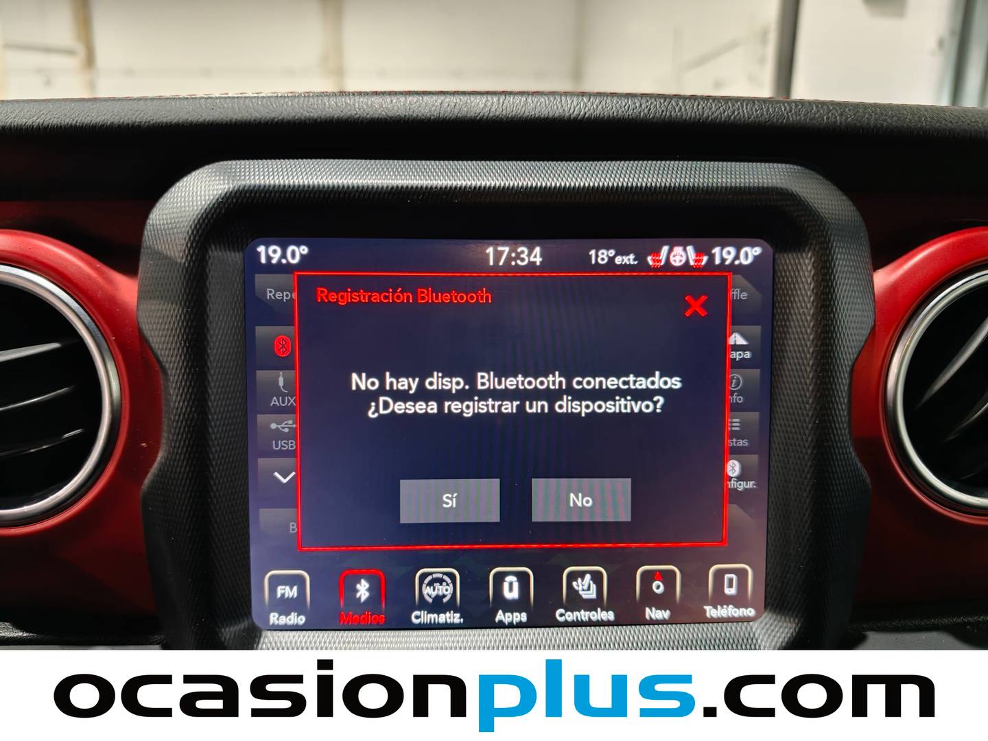 Jeep Wrangler Jeep Wrangler 2.2 CRD Rubicon 8ATX (200 CV) de segunda mano