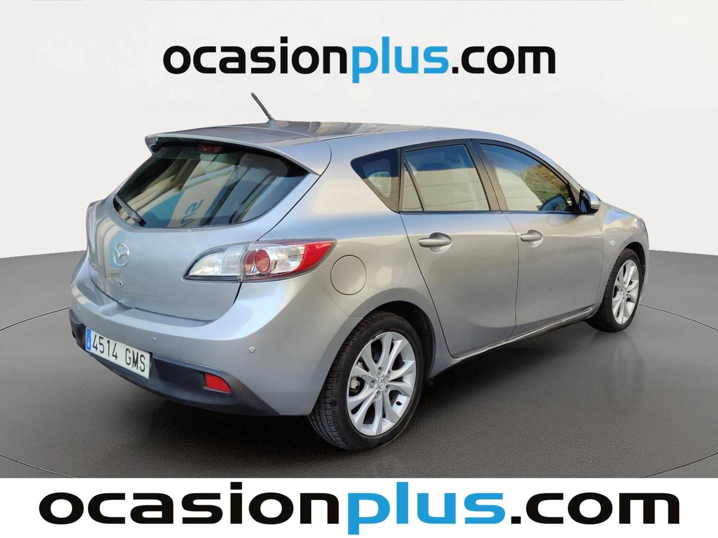 Foto trasera Mazda Mazda3 Mazda Mazda 3 1.6 CRTD Active+ Kendo (109 CV) derecha