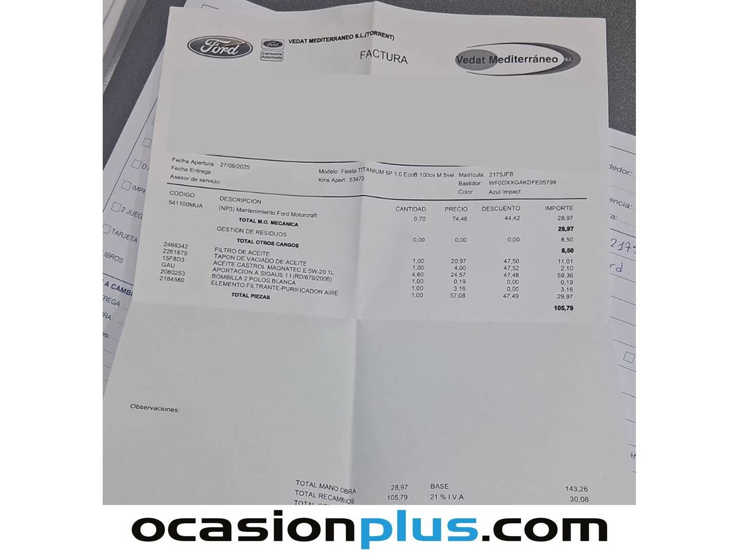 Foto Ford Fiesta Ford Fiesta EcoBoost Titanium (100 CV)