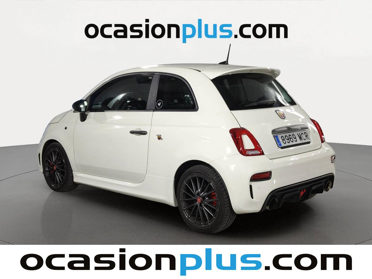 Foto trasera Abarth 500 Abarth 500 1.4 16v T-Jet 695 (180 CV) izquierda
