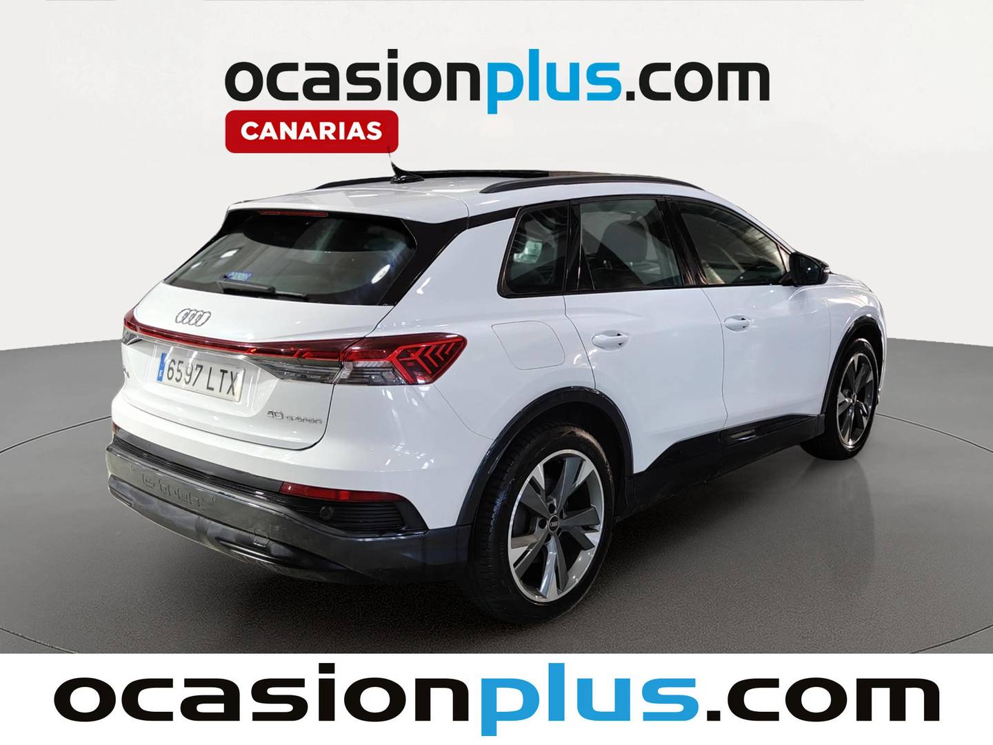 Foto trasera Audi Q4 e-tron Audi Q4 e-tron 40 e-tron (204 CV) derecha