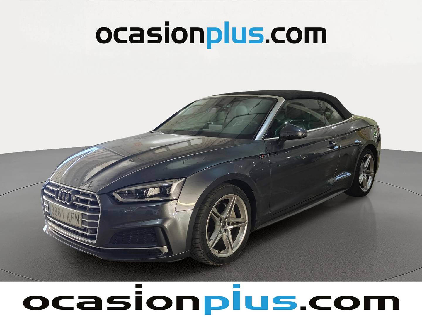 Foto delantera Audi A5 Audi A5 Cabrio S line 2.0 TDI (190 CV) S tronic derecha