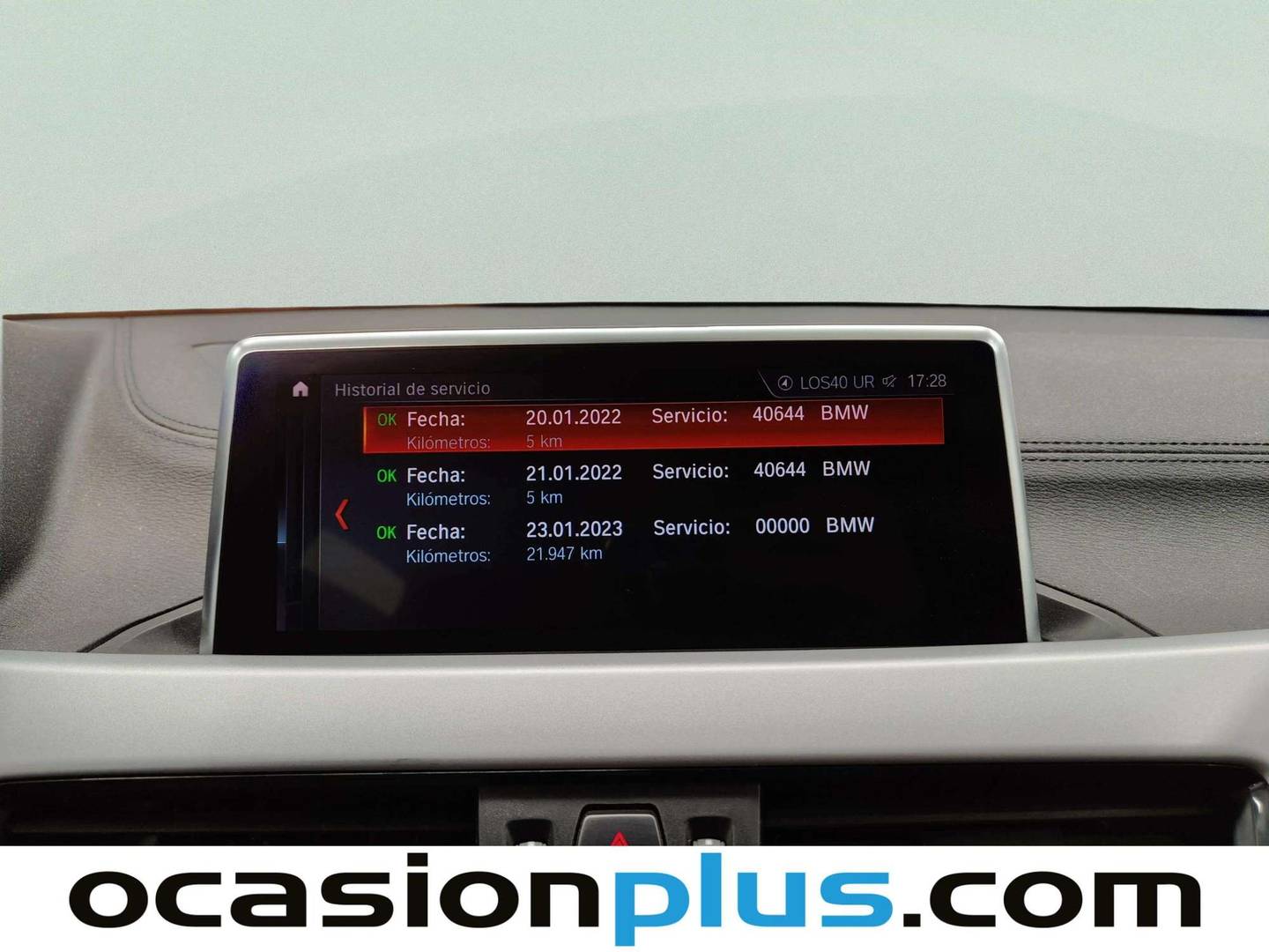 Foto del certificado del BMW X2 BMW X2 sDrive18d Business (150 CV)