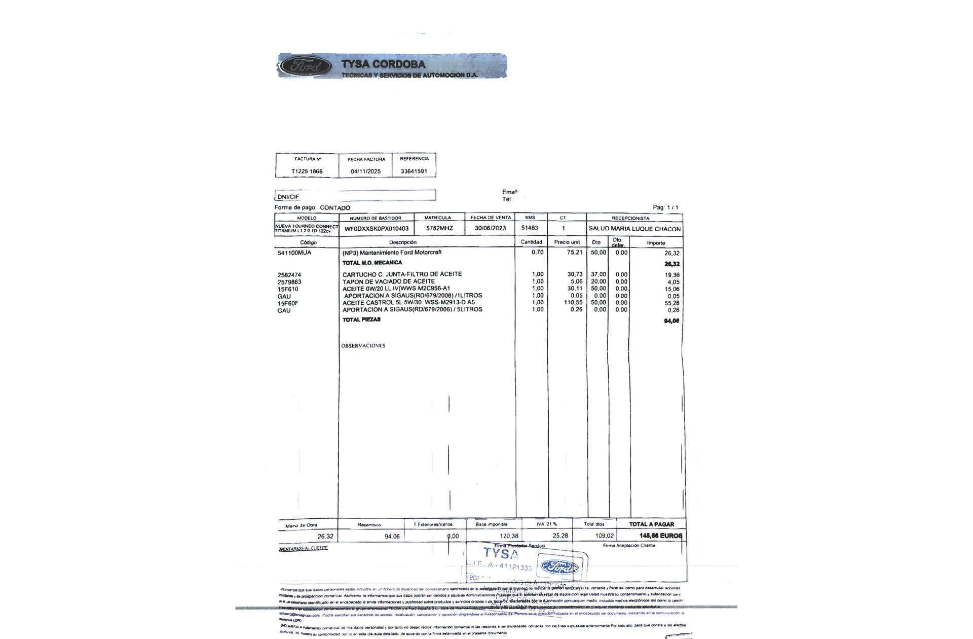 Ford Tourneo Connect 2.0 EcoBlue Titanium - foto 22