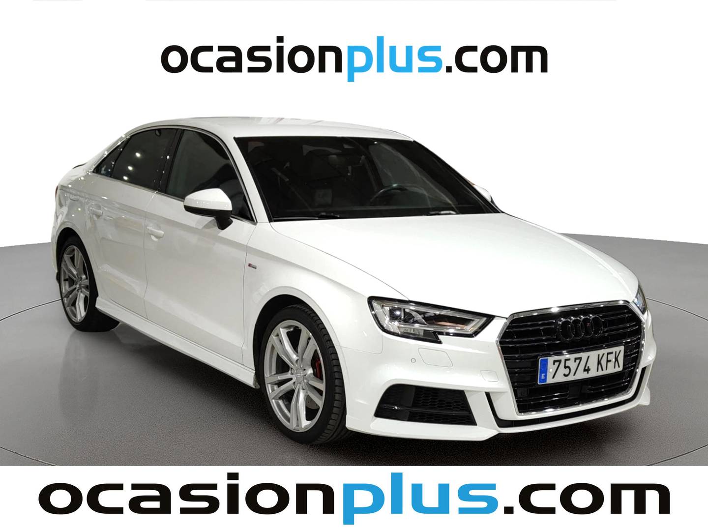 Foto delantera Audi A3 Audi A3 Sedan 1.5 TFSI COD EVO S line S-Tronic (150 CV) derecha