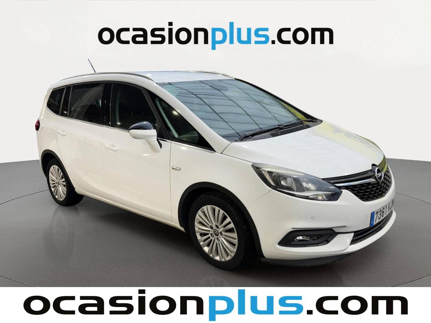 Foto delantera Opel Zafira Opel Zafira 1.4 Turbo GLP Selective (140 CV) derecha