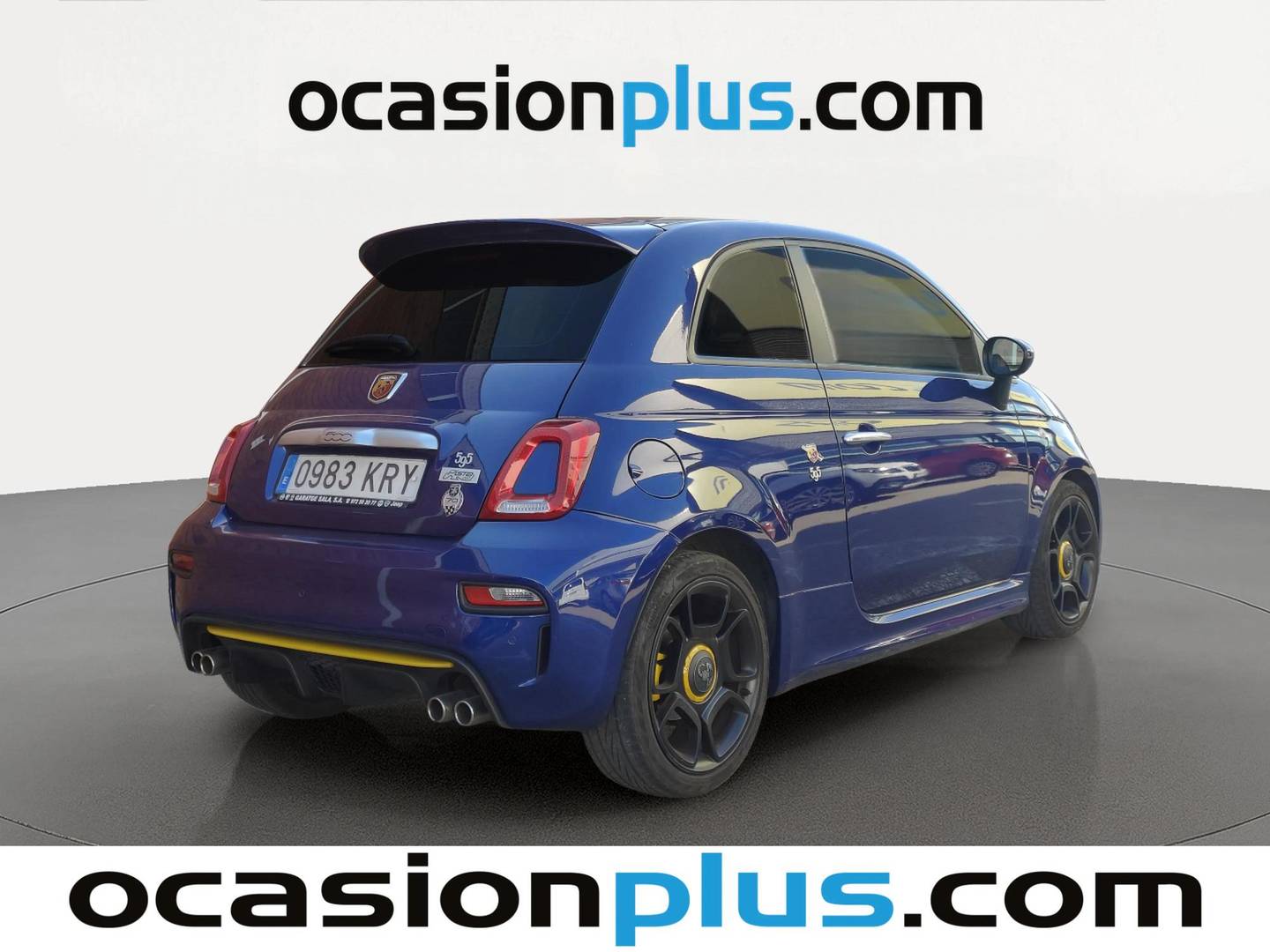 Foto trasera Abarth 500 Abarth 500 T-Jet 595 Pista 118 kW (160 CV) izquierda