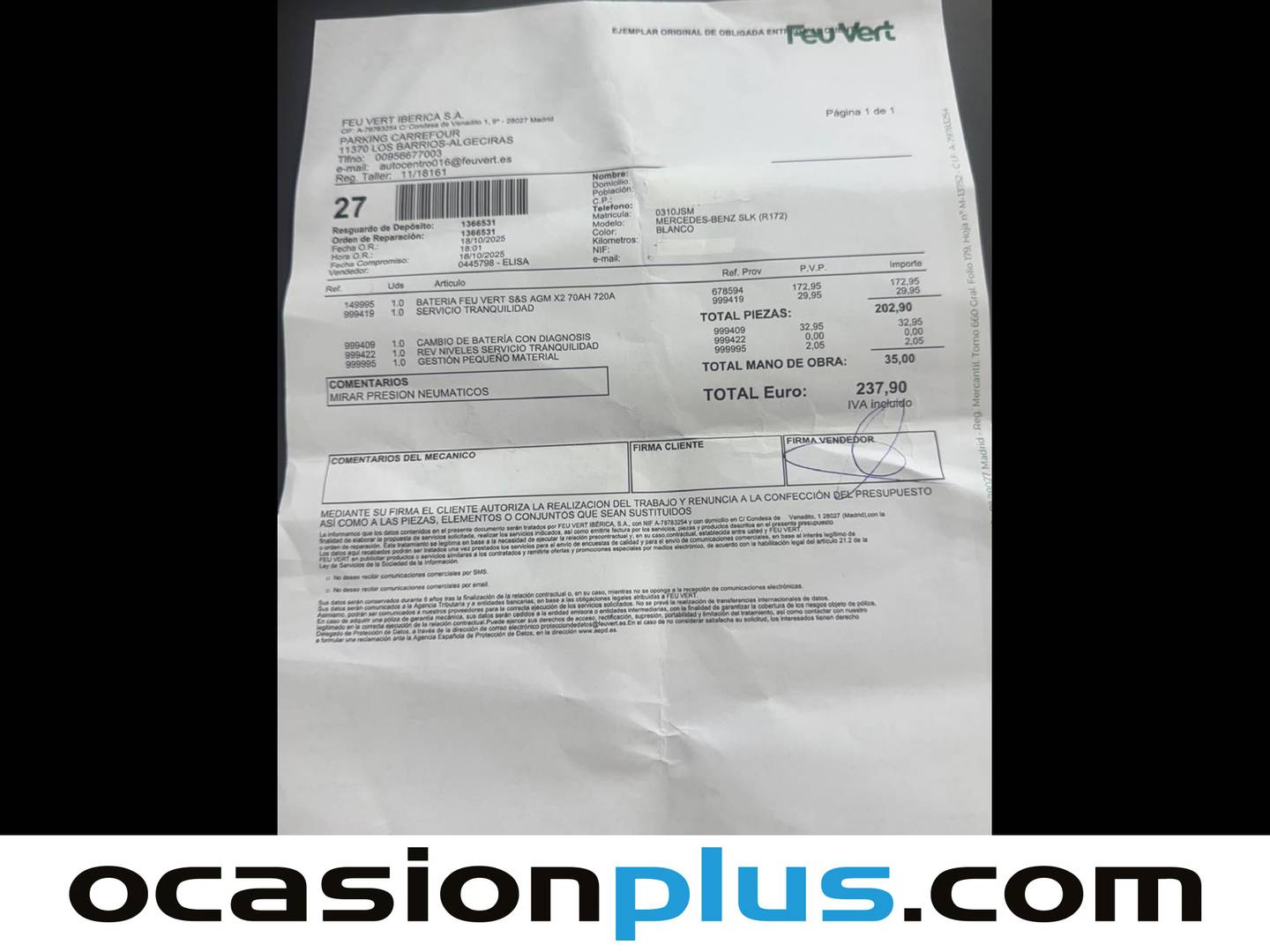 Foto Mercedes Clase SLK Mercedes-Benz Clase SLK SLK SLK 200 (184 CV)