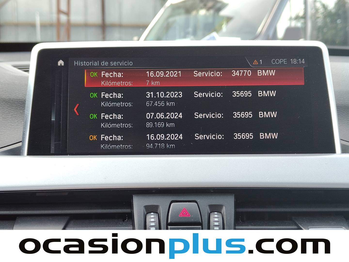 Foto del mantenimiento del BMW X1 BMW X1 sDrive16d (116 CV)