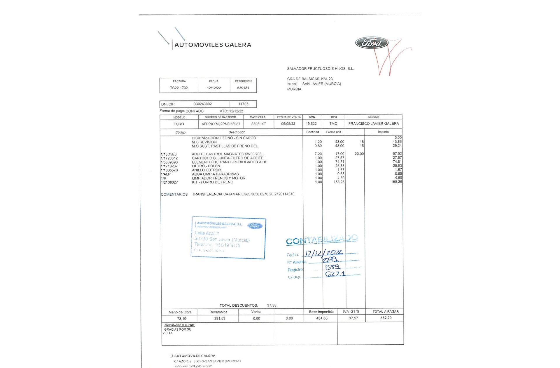 Ford Ranger Pickup 2.0 EcoBlue Doble Cabina Wildtrack 4x4 - foto 26
