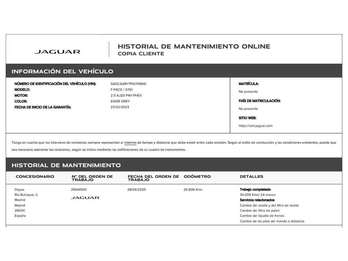 Foto Jaguar F-Pace Jaguar F-PACE 2.0 I4 PHEV SE AWD Auto  (404 CV)