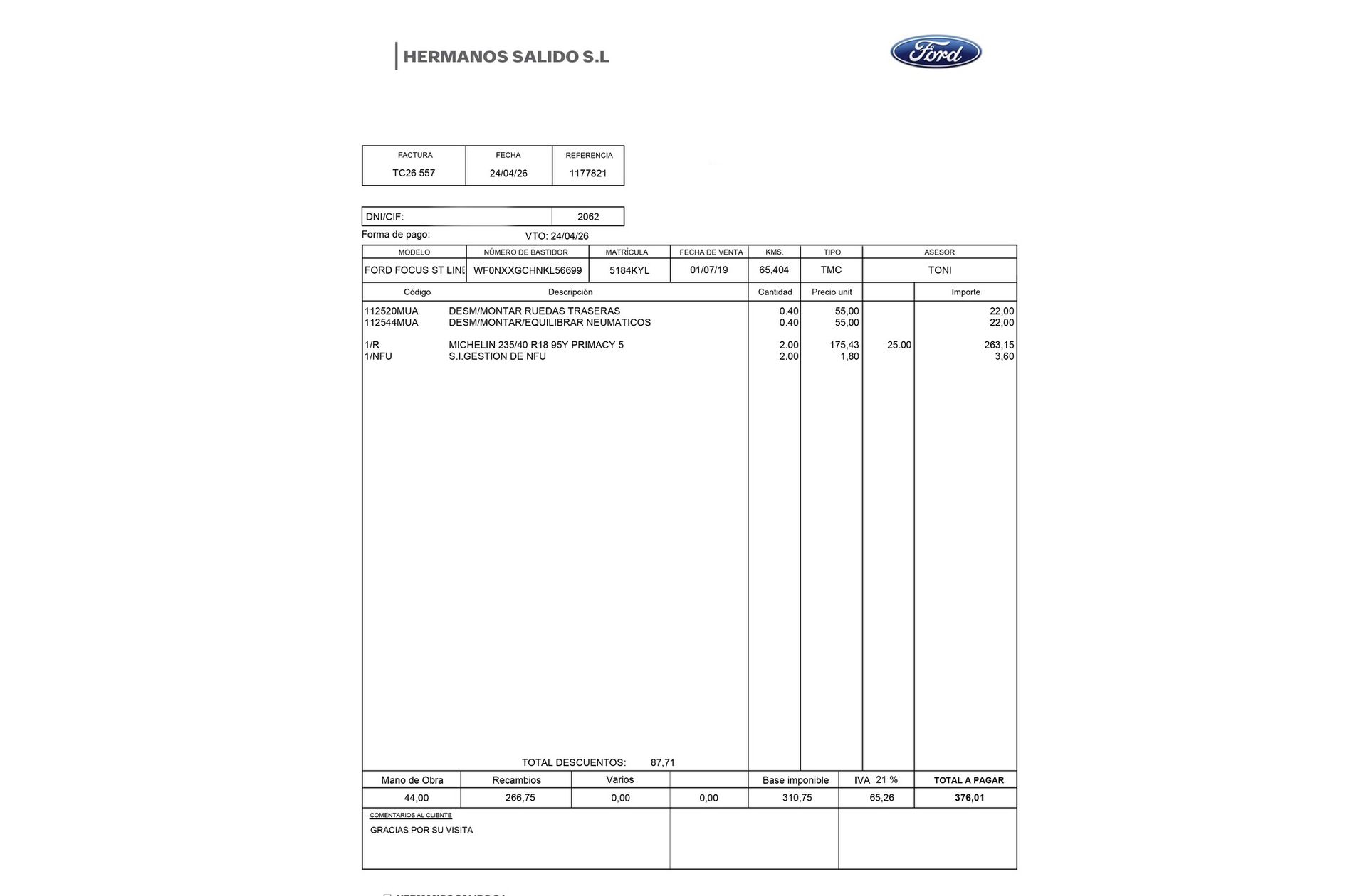 Ford Focus 1.5 EcoBlue ST-Line - foto 24