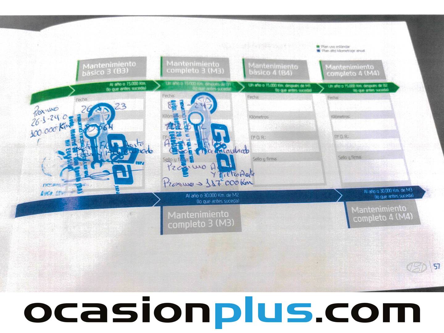 Foto del mantenimiento del Hyundai Tucson Hyundai Tucson 1.7 CRDI BlueDrive Link 4x2 (115 CV)