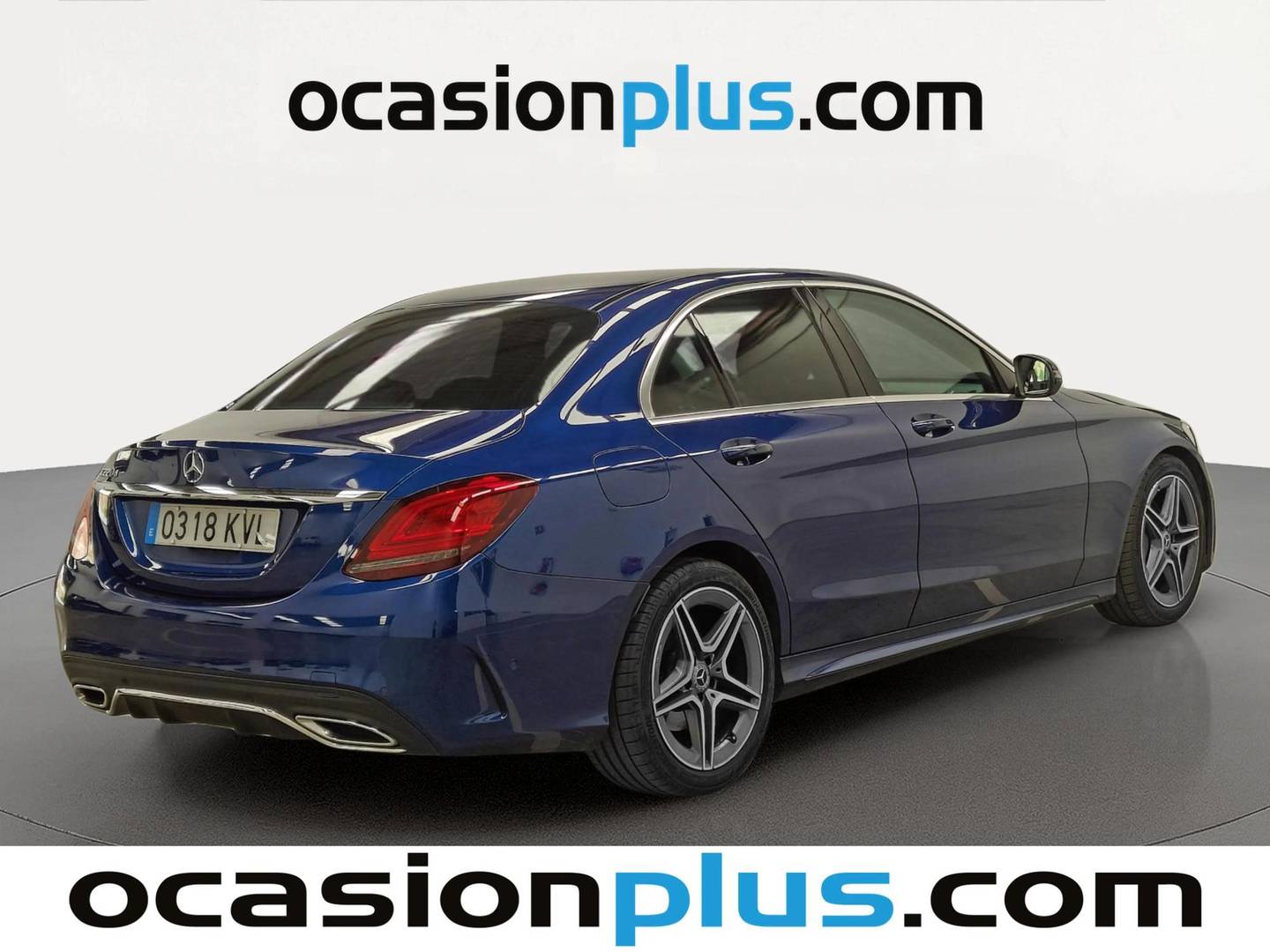 Foto trasera Mercedes Clase C Mercedes Clase C 220 d (194 CV) Pack AMG derecha