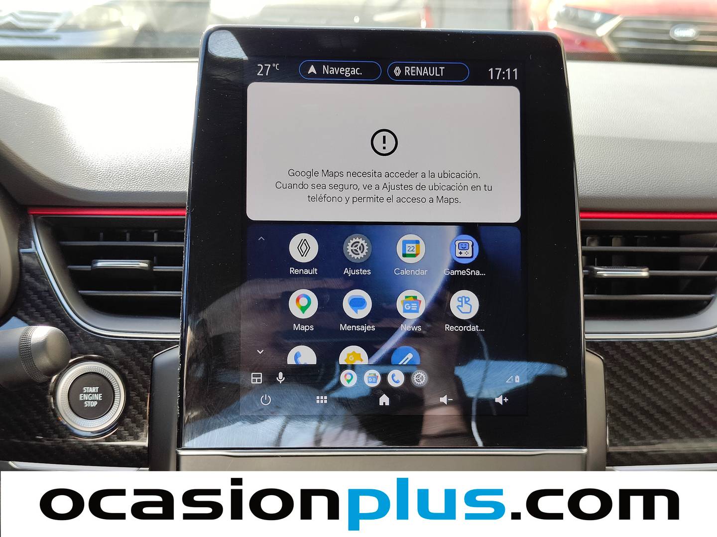 Equipamiento del Renault Arkana Renault Arkana RS Line E-Tech Híbrido (145 CV)