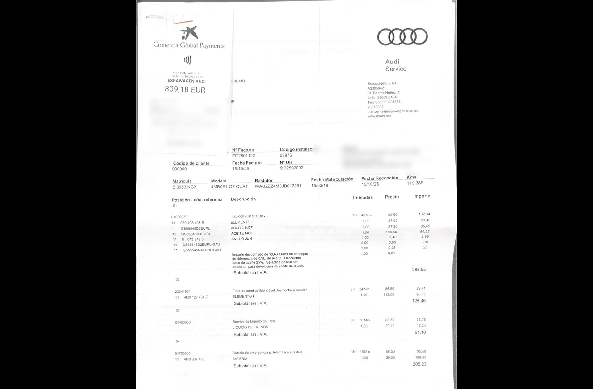 Audi Q7 3.0 TDI quattro tiptronic 7 plazas Pack S-Line - foto 24