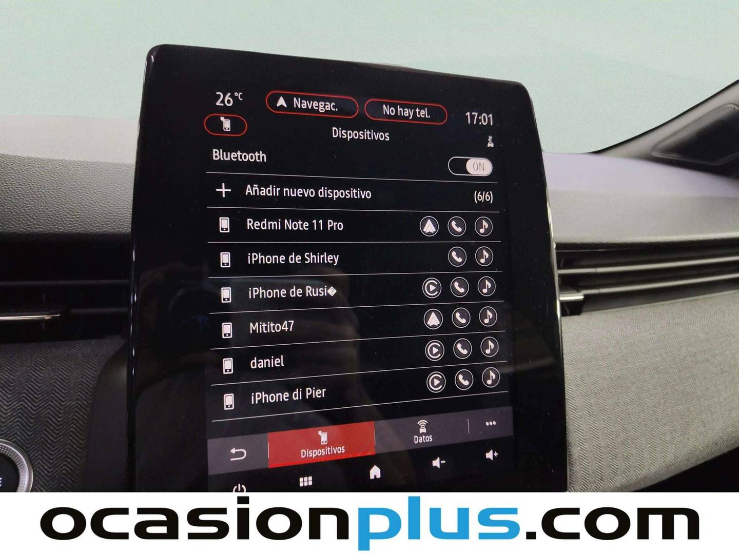 Equipamiento del Renault Clio Renault Clio Techno TCe (90 CV)