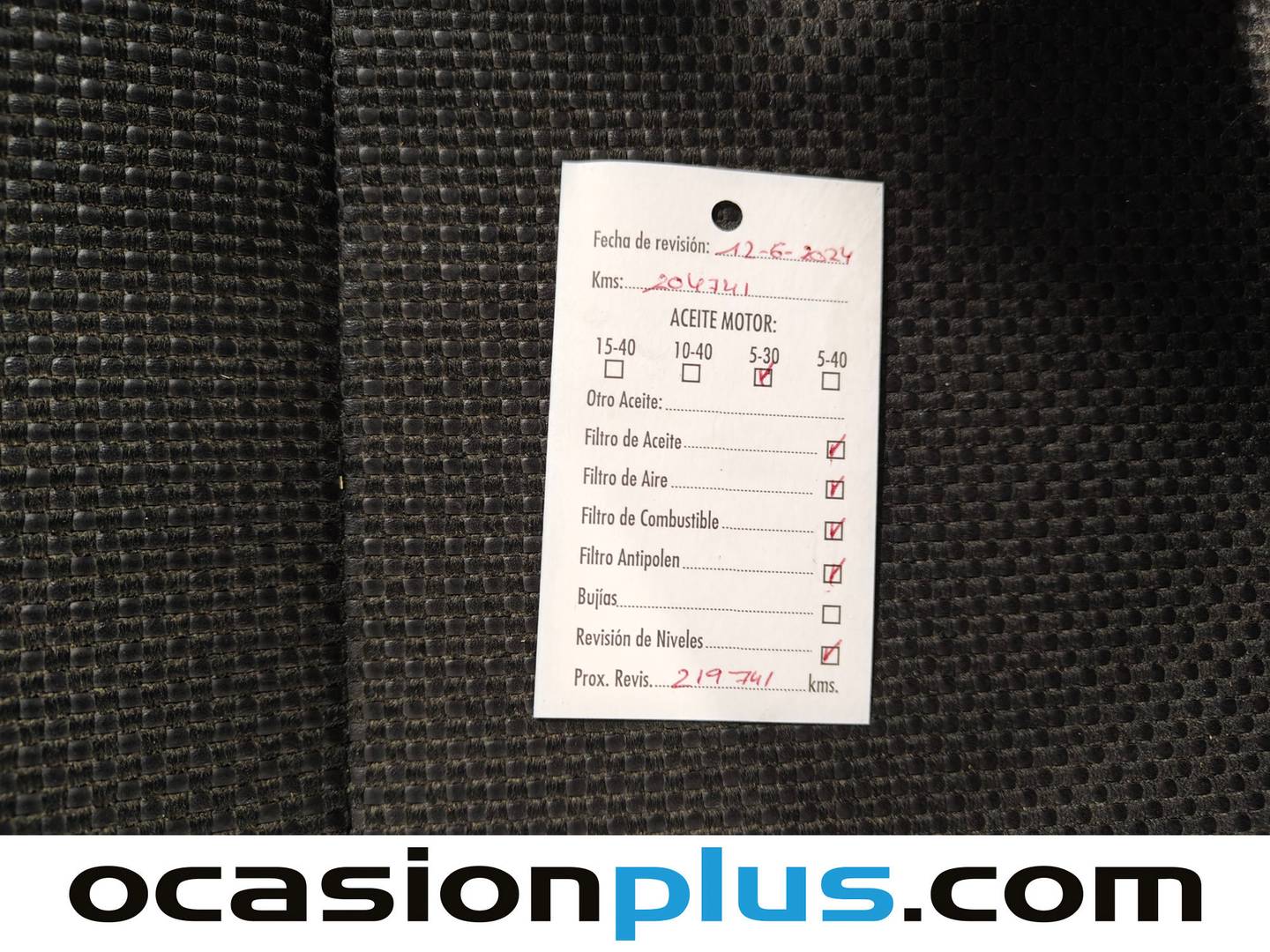 Foto del mantenimiento del Toyota Avensis Toyota Avensis 2.0 D-4D Sol (116 CV)