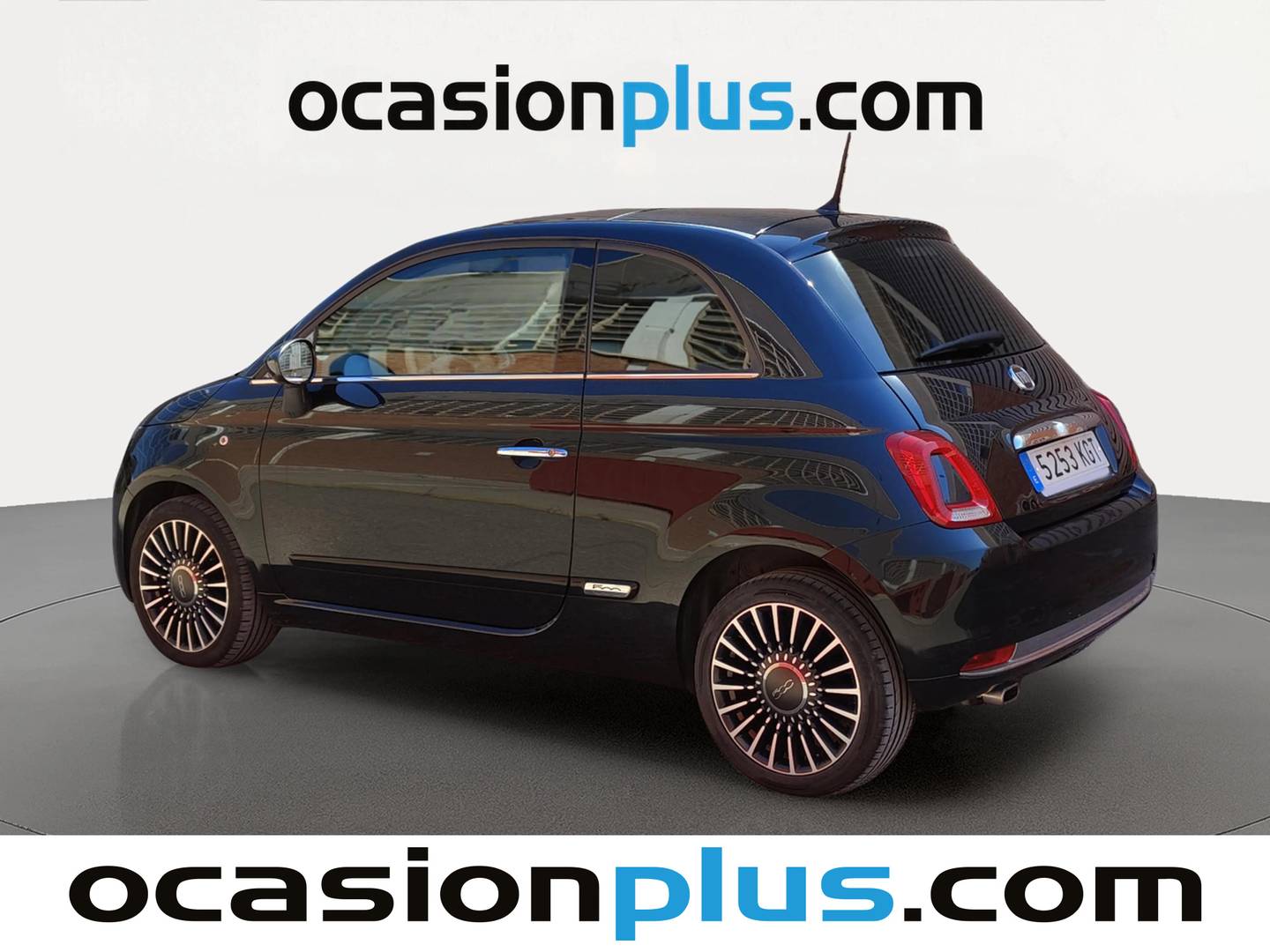 Foto trasera Fiat 500 Fiat 500 1.2 8v Lounge (69 CV) izquierda