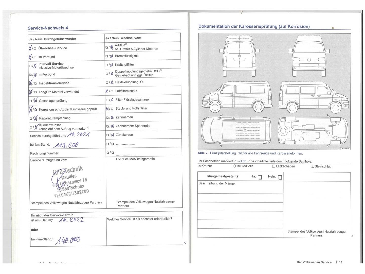 Foto del mantenimiento del Volkswagen Multivan VOLKSWAGEN Multivan 2.0 BiTDI 180cv DSG Comfortline Edition 7 Plazas