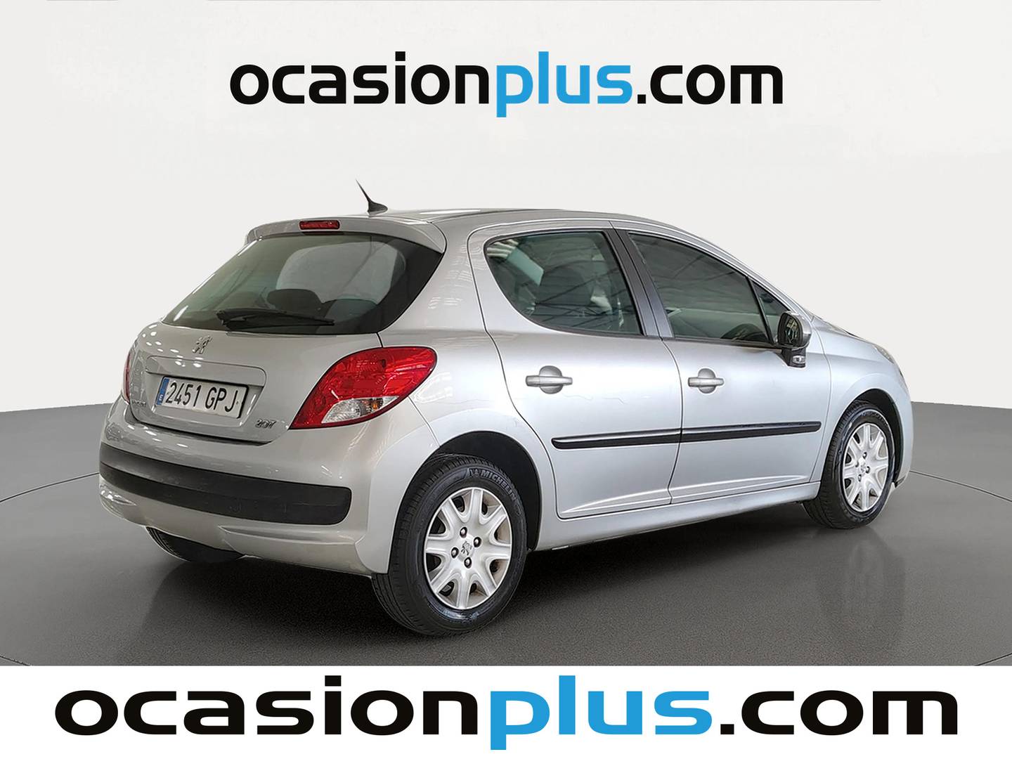 Foto trasera Peugeot 207 Peugeot 207 1.4i Confort (75 CV) derecha