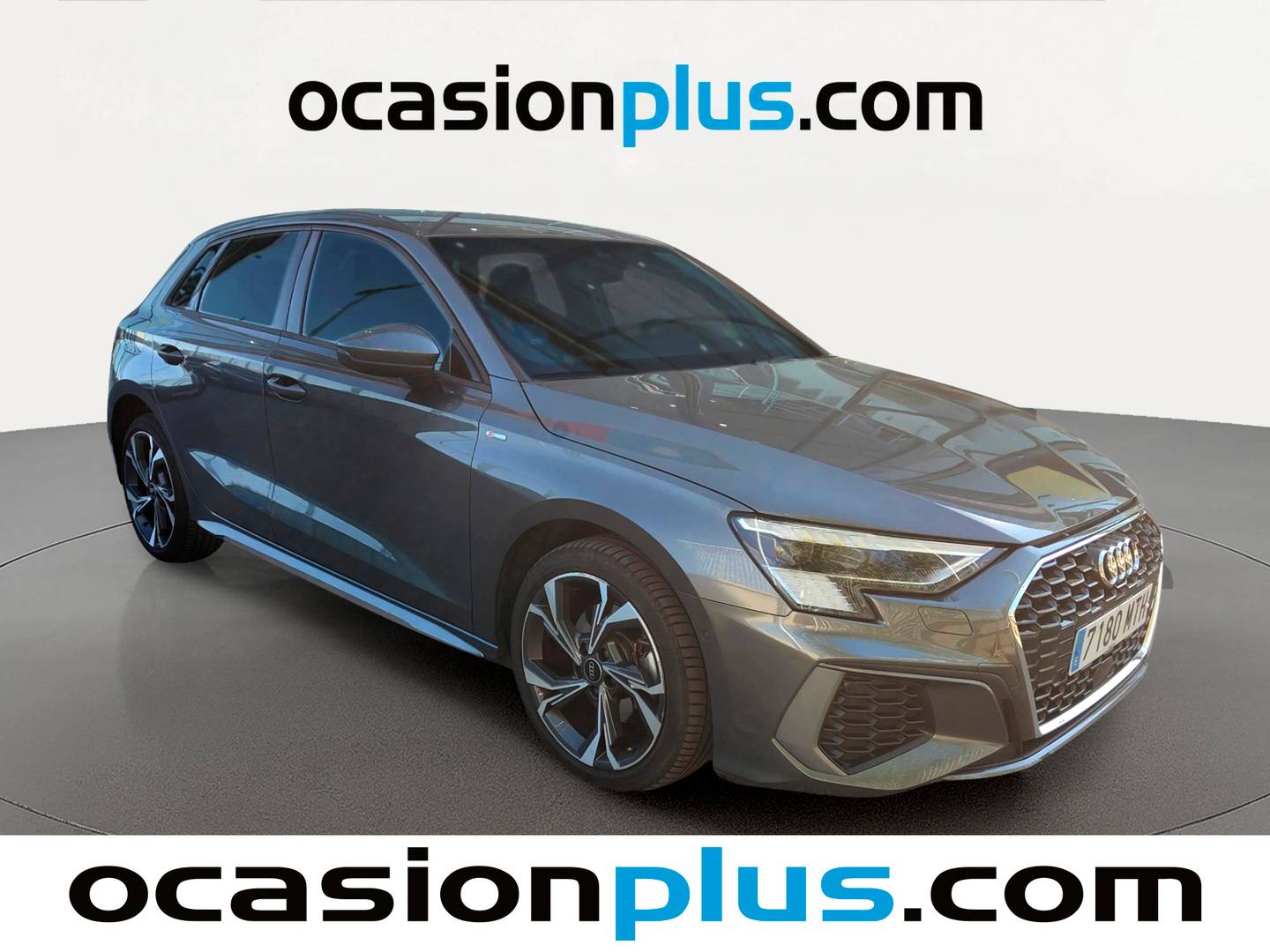 Foto delantera Audi A3 Audi A3 Sportback TFSIe Genuine edition 40 TFSI e (204 CV) S tronic PACK  S-LINE derecha