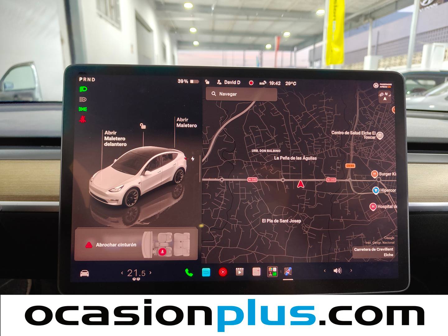 Extras del Tesla Model Y Tesla Model Y Gran Autonomía 4WD (514 CV)