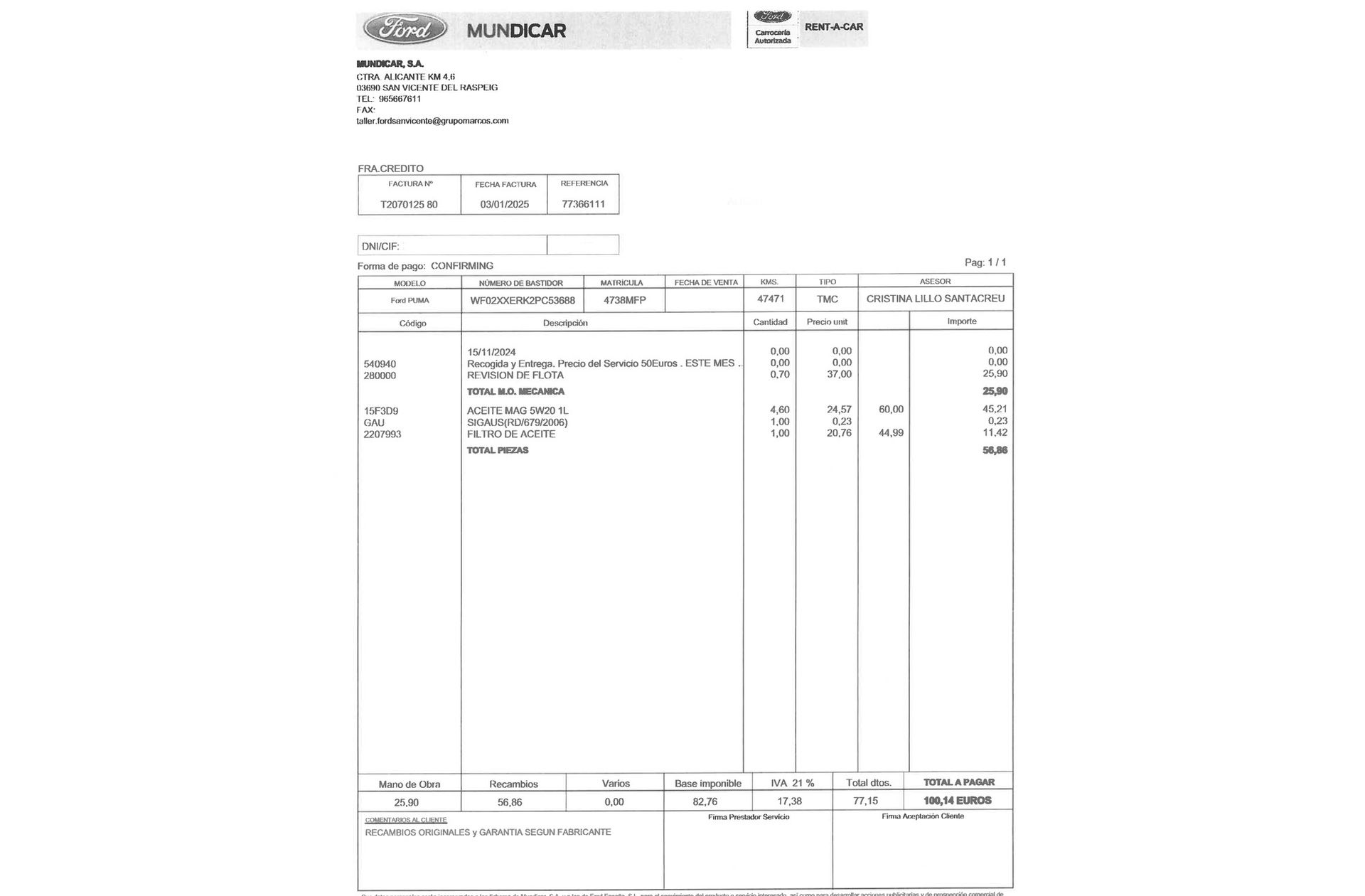 Ford Puma 1.0 EcoBoost MHEV ST-Line X - foto 22
