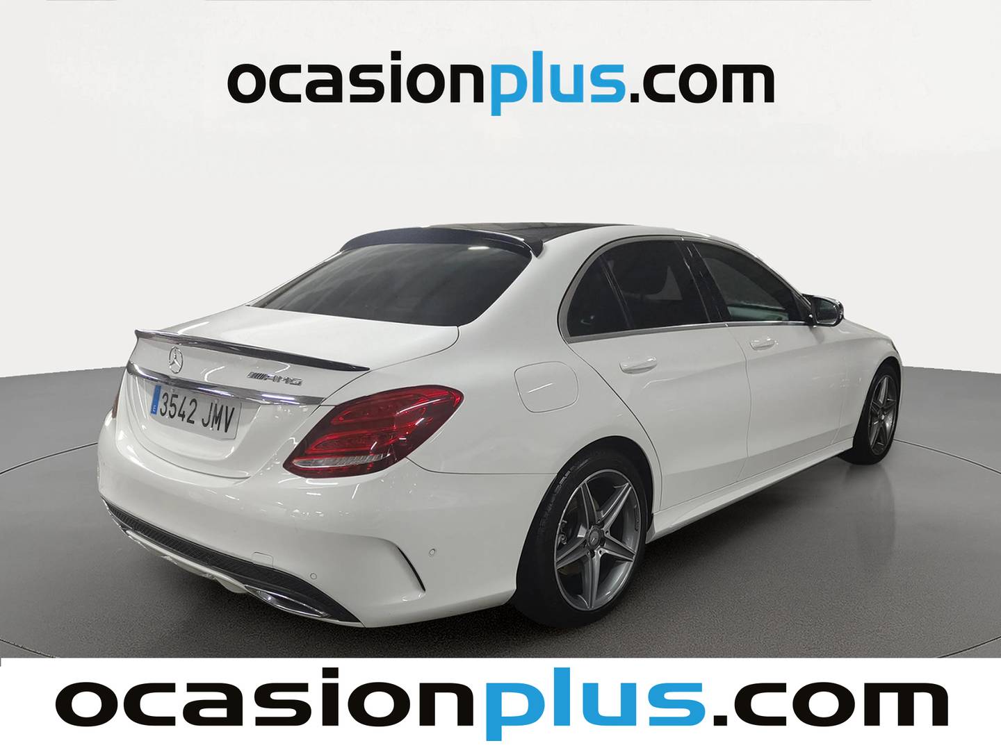 Foto trasera Mercedes Clase C Mercedes Clase C 220 BlueTEC (170 CV) Pack AMG derecha