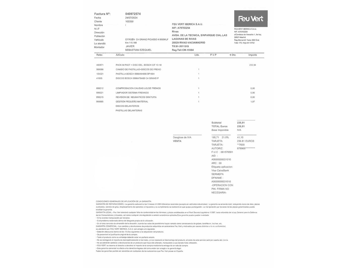 Foto Citroën Grand C4 Spacetourer Citroen Grand C4 Spacetourer BlueHDi 150 Shine EAT6 (150 CV) 7 Plazas