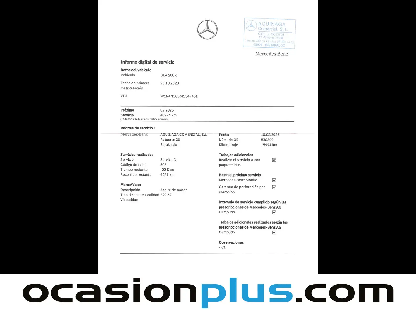 Foto Mercedes GLA Mercedes-Benz GLA 200 D (150 CV) Pack AMG