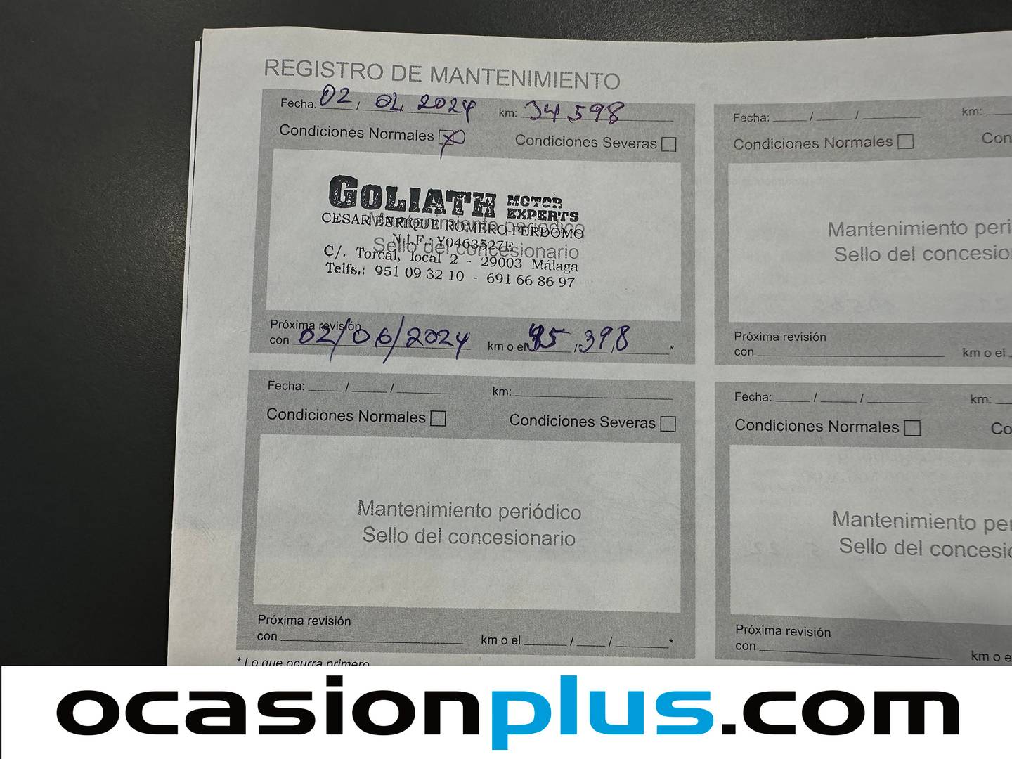 Foto del mantenimiento del Peugeot 208 Peugeot 208 BlueHDi 100 GT Line (100 CV)