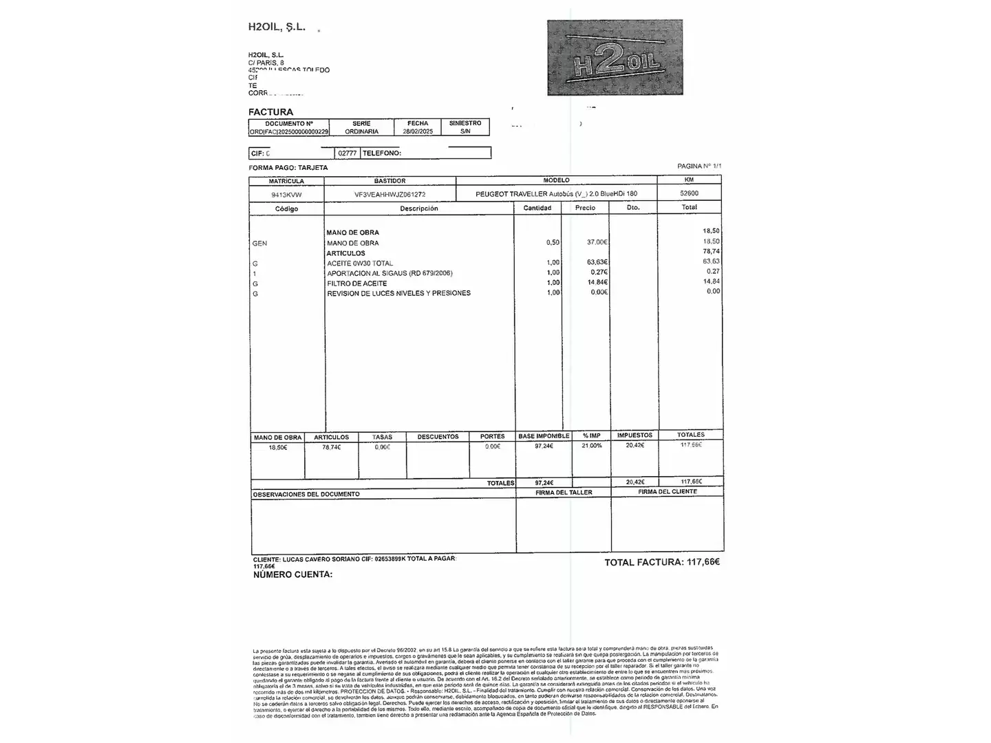 Foto Peugeot Traveller Peugeot Traveller 2.0 BlueHDi Allure 128KW Standard EAT6 (180 CV) 8 Plazas
