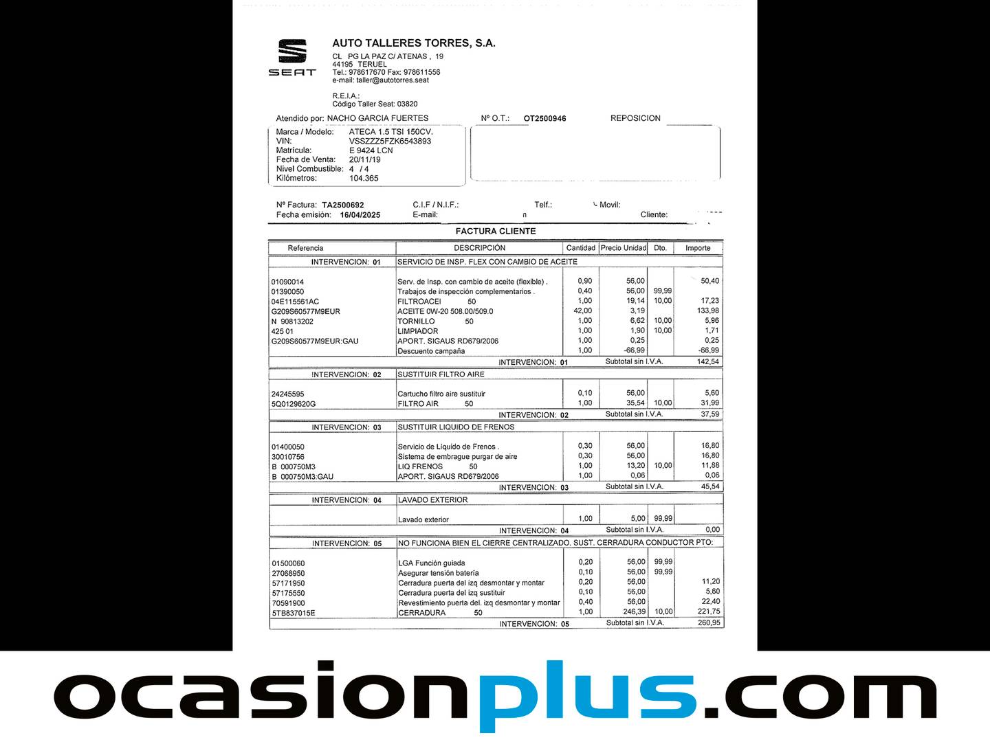 Foto Seat Ateca SEAT Ateca 1.5 TSI S&S FR  (150 CV)