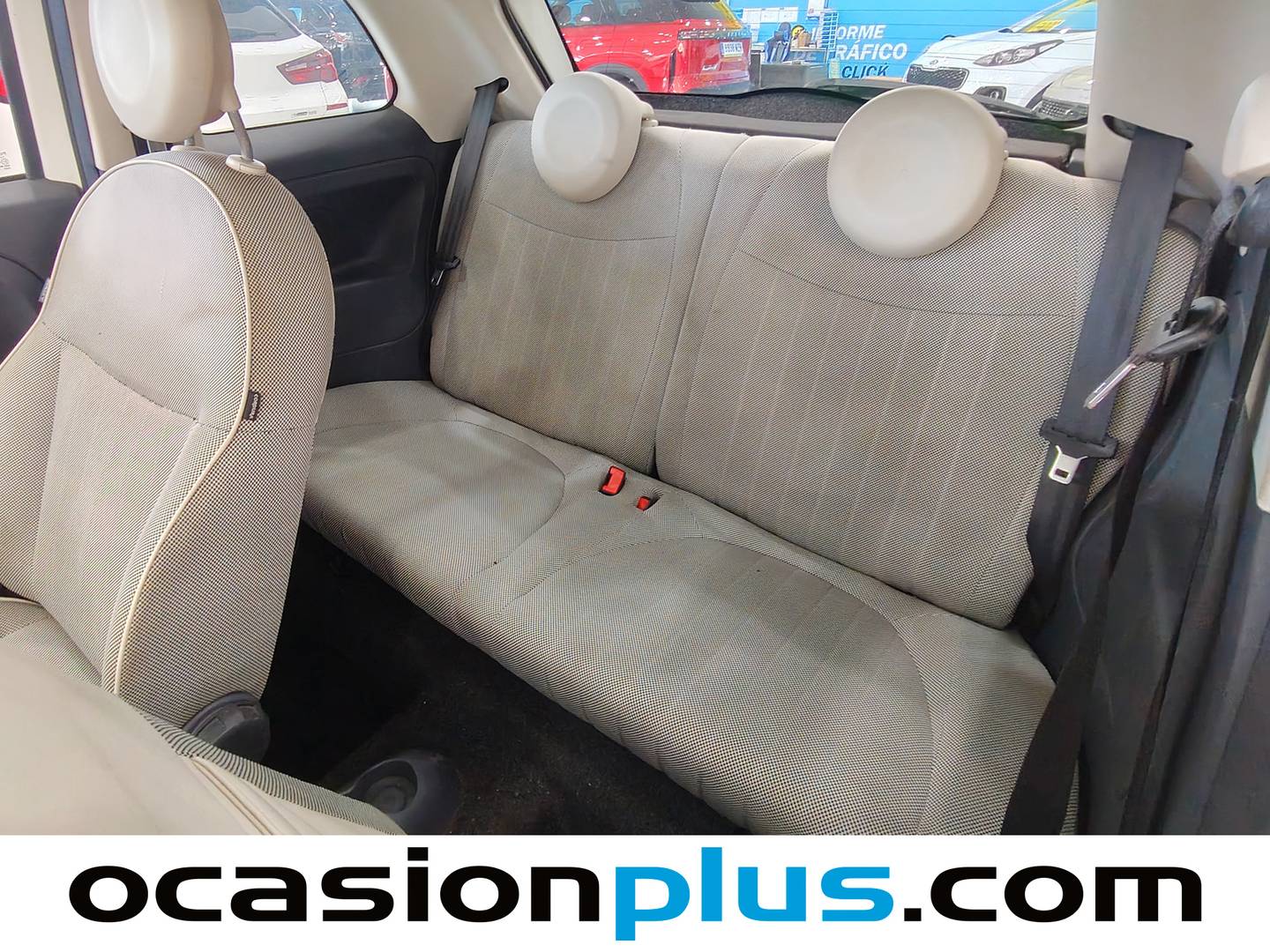 Foto asientos traseros Fiat 500 Fiat 500 1.2 8v Lounge (69 CV)