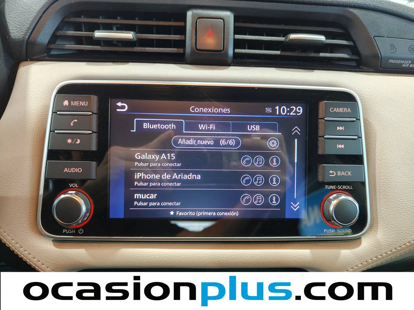 Equipamiento del Nissan Micra Nissan Micra IG-T N-Design Black (92 CV)