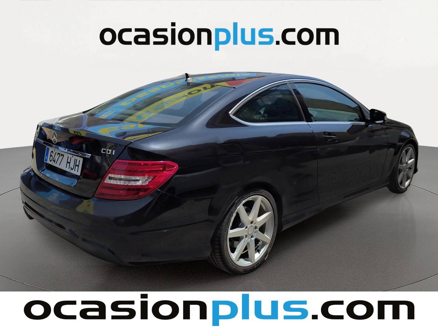 Foto trasera Mercedes Clase C Mercedes Clase C C Coupe 220 CDI Blue Efficiency (170 CV) derecha