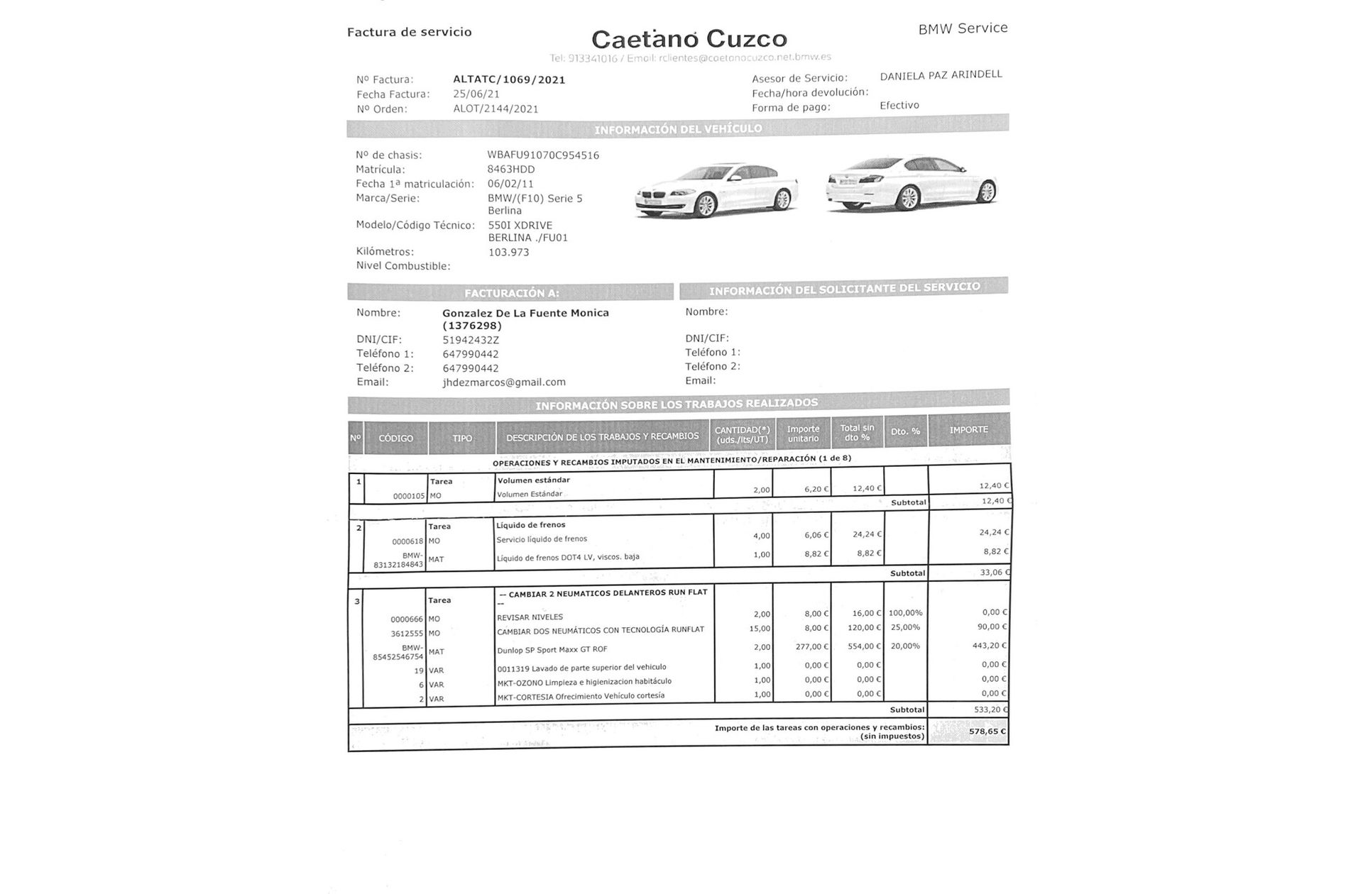 BMW Serie 5 550i xDrive - foto 28