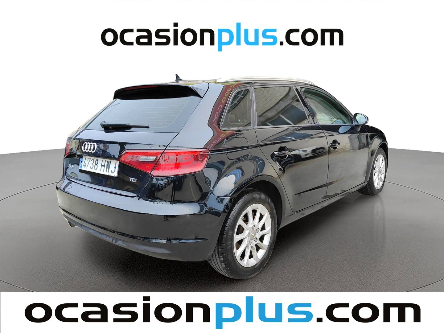 Foto trasera Audi A3 Audi A3 Sportback Attraction 1.6 TDI (105 CV) S Tronic derecha